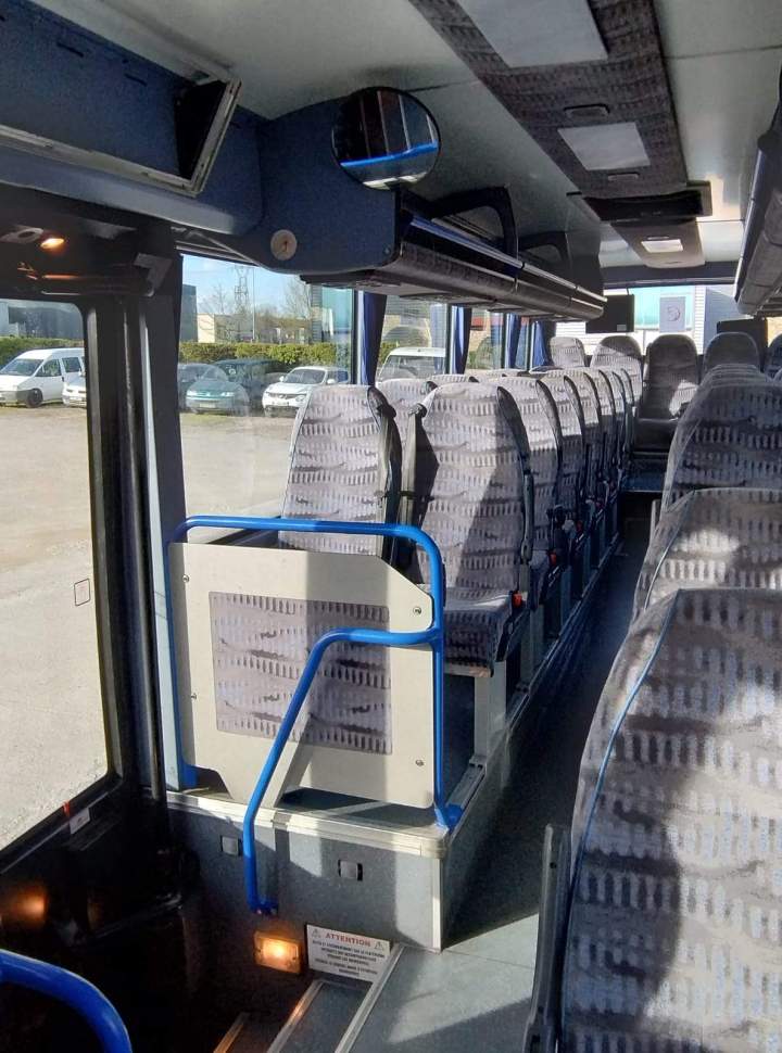 Intérieur Autocar Iveco Essonne